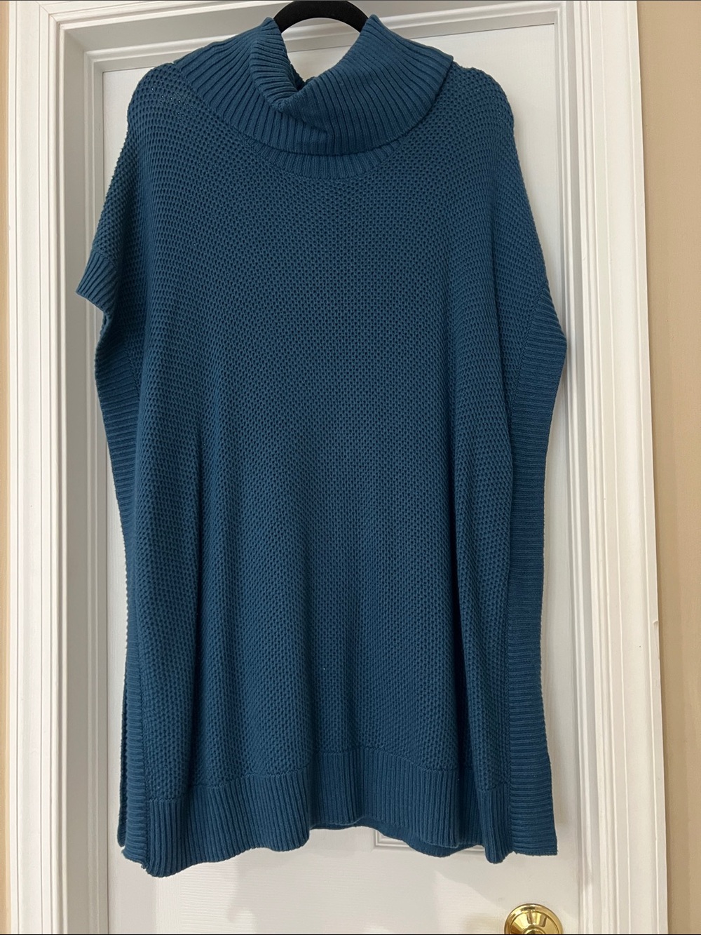 Matilda Jane Teal Cowl Neck Sweater